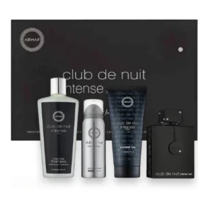 Armaf Gift Set 4 piezas Club De Nuit Intense Man perfume hombre EDP inspirado Creed Aventus