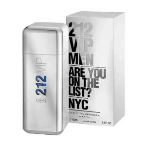 Perfume hombre Carolina Herrera 212 VIP Men EDT frasco y caja original