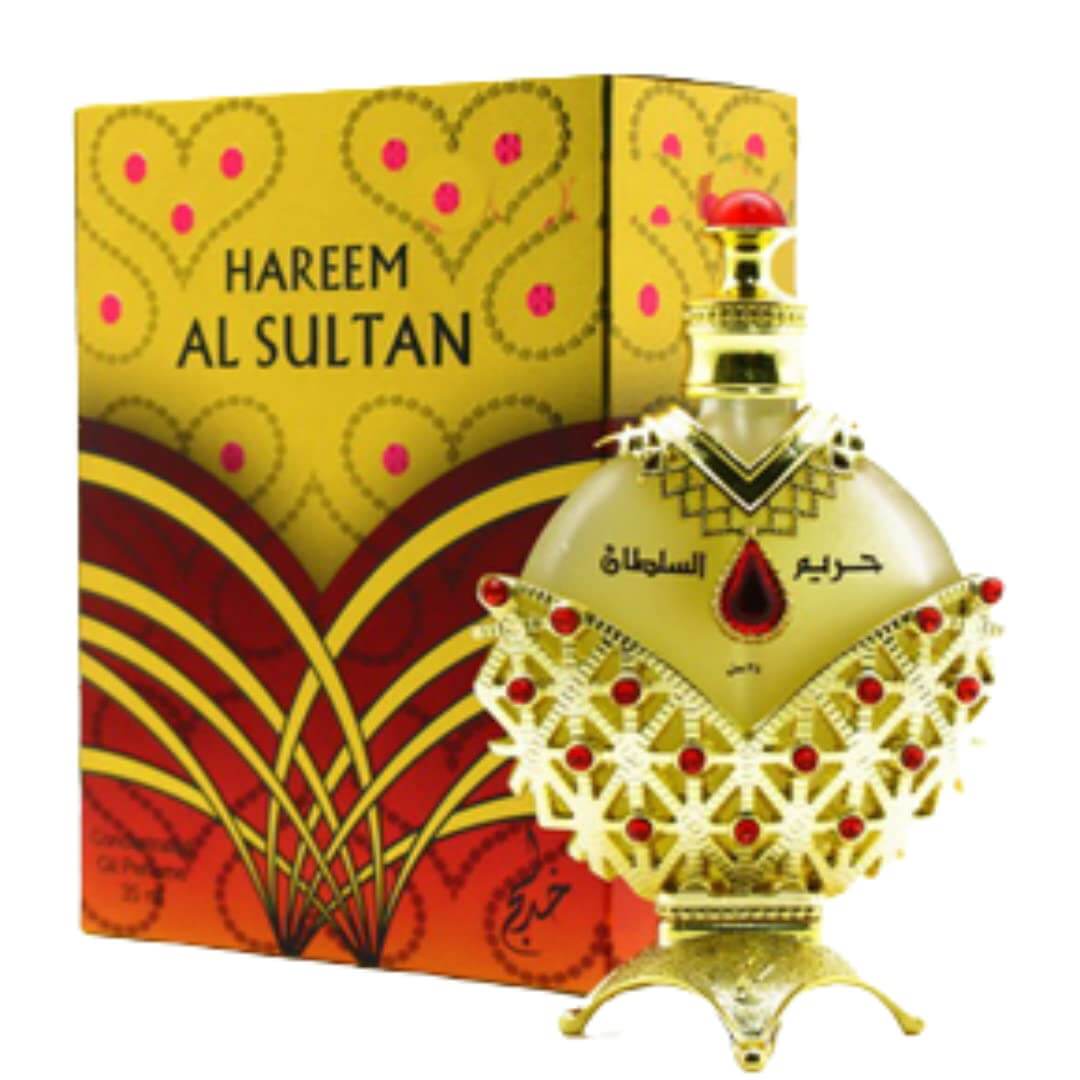 Perfume aceite mujer Khadlaj Hareem Al Sultan Gold frasco original