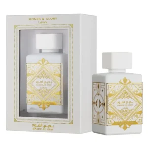 Perfume árabe Lattafa Badee Al Oud Honor & Glory EDP original caja y frasco premium