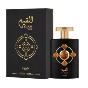 Perfume unisex Lattafa Pride Al Qiam Gold EDP frasco original y caja