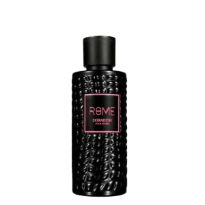 Perfume Rome Extradose con aroma intenso y cálido.