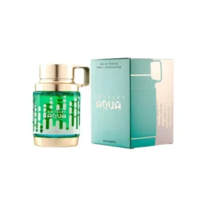Perfume Armaf Odyssey Aqua EDP 100 ml para hombre, aroma fresco y acuático.
