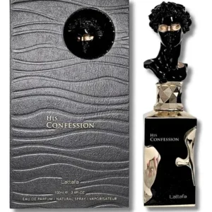 Lattafa His Confession perfume masculino edp