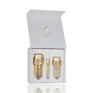 Lattafa Musamam White Intense perfume unisex gift set