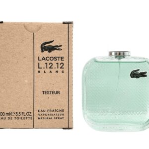 Perfume original Lacoste Eau de Blanc Fraîche Tester para hombre